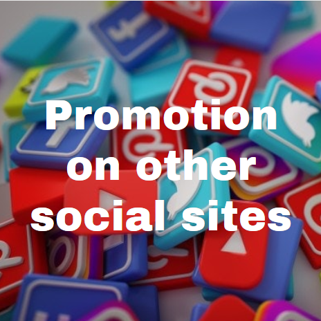 Promotion on other social sites